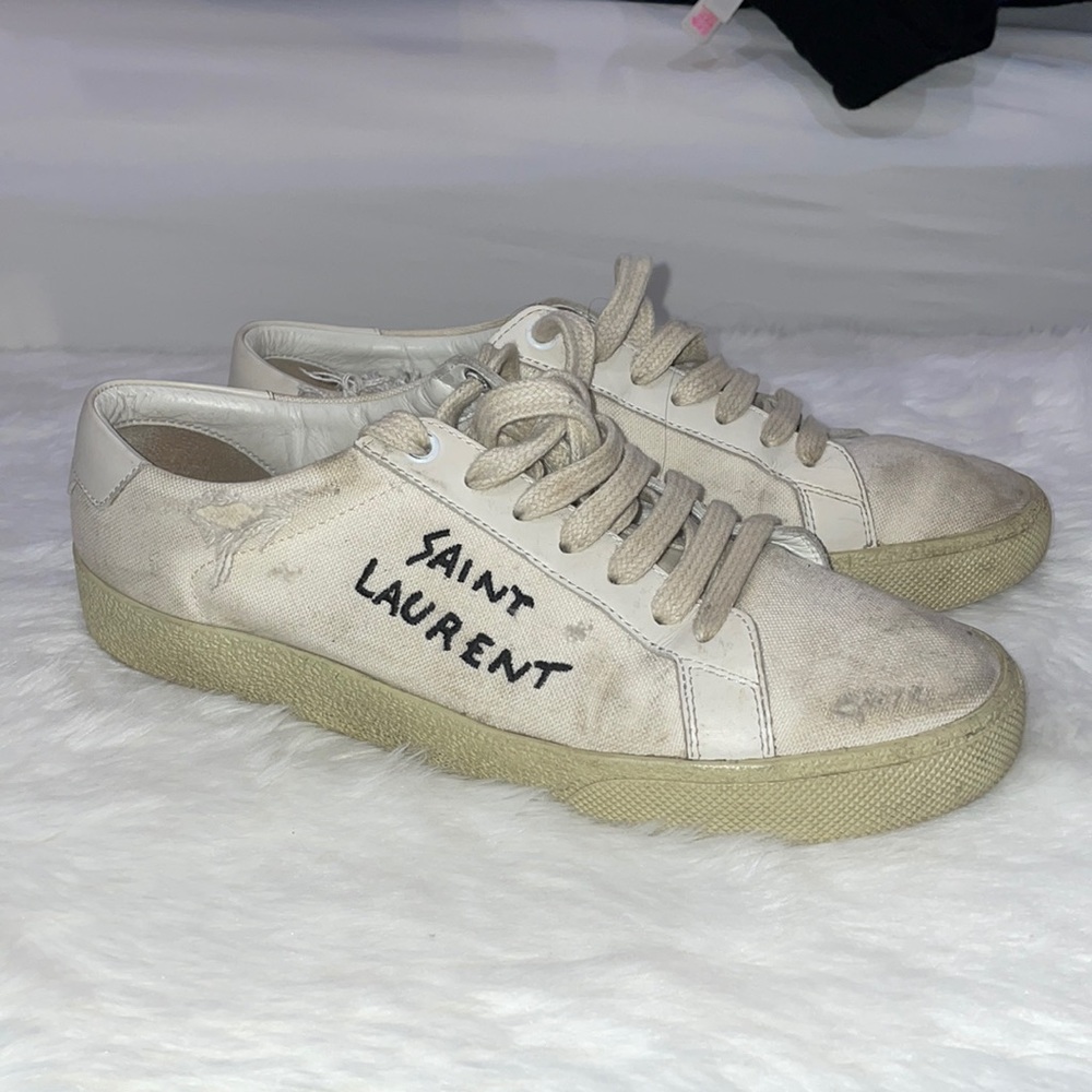 Saint Laurent Court Classic canvas sneaker